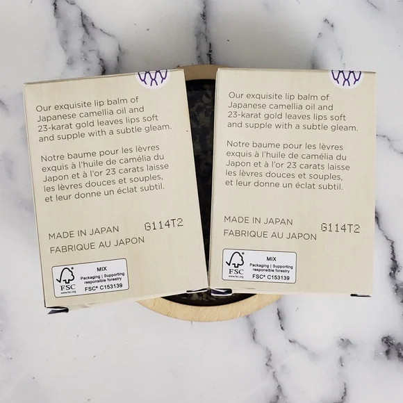 Tatcha Camellia Gold Spun Lip Balm + Matcha Clarifying Gel Cleanser Bundle